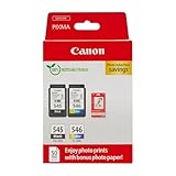 Canon Tinte & Papier Multipack - PG-545/CL-546 Original Drucker...