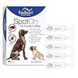 Redisan® Spot on Hund I Pflanzenbasiertes Zeckenmittel OHNE CHEMIE I...