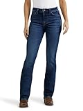 Wrangler Western Damen Retro Bailey Bootcut Jeans mit hohem Bund, Blau,...