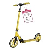 HUDORA Scooter Up 200 - Geräuscharmer Aluminium-Roller für bis zu 100kg -...