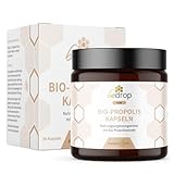 bedrop Bio Propolis Kapseln 800mg pro Kapsel hochdosiert - 60 Propolis...