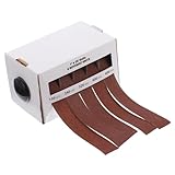 Cabilock Schleifband Rolle mit Spenderbox Schleifpapier für Metall Holz...