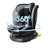 Reecle 360 Drehbar i-Size Kindersitz mit ISOFIX 40-150 cm (0-36 kg)...