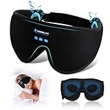 Schlafmaske mit Bluetooth-Kopfhörern, 3D-Schlafmaske, kabellose...