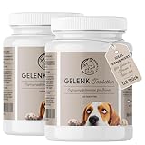 Gelenktabletten für Hunde mit MSM, Grünlippmuschel, Teufelskralle,...