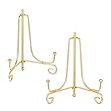 Alrhso 2 Stück Eisen Tellerständer 10cm Klein Aufsteller Tischstaffelei...