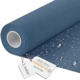 DreamRoots Segeltuch Wasserdicht - Polsterstoff Meterware Flachsimitation...