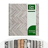 casa pura CV Bodenbelag Plaza - extra abriebfester PVC Linoleum Bodenbelag...