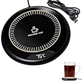 Kaffeetassenwärmer USB, Tassenwärmer mit 3 Temperaturstufen, Smart...