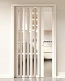 Akkordeon-Falttür – Mehrfachfalttür für Badezimmer und Schrank,...