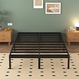 Lutown-Teen Metallbett 180x200 cm mit Rundes Beine, Höhe 36cm Ehebett...