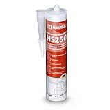 HAUSA Hochtemperatursilikon HS250 schwarz 1 x 300ml dauerelastische...