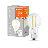 Ledvance Smarte LED-Lampe mit WiFi Technologie, Sockel E27, dimmbar,...