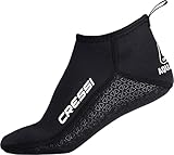 CRESSI Unisex-Adult Aqua Grip Neopren Doppelt gefüttert Schwarz 3mm Kurze...
