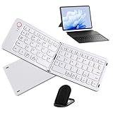 Faltbare kabellose Tastatur, faltbare Taschentastatur, faltbare Tastatur...