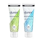 Durex Naturals Gleitgel 100 ml + Extra Feuchtigkeitsspendend 100 ml –...