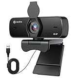 N newline Webcam 4k 30FPS PC Kamera mit 2 Mikrofon mit Sony Sensor,...