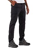 YAWHO Herren Wanderhose Outdoorhose Trekkinghose Softshellhose...