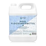 PLANTAWA Flockungsmittel Pool 5L | flockungsmittel Pool für kristallklares...