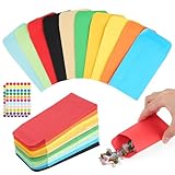 100 Stück Samentütchen, 8,9 x 5,6cm Papiertüten Klein, Bunt...