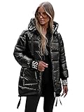 OZONEE Damen Winterjacke Jacke Winter Farbvarianten Übergangsjacke Warm...