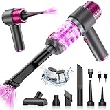 Anluomania 4 in 1 Handstaubsauger Kabellos, Handstaubsauger Akku 6500Pa,...
