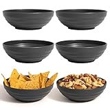 Hausfelder 6er Set Dip- und Snackschalen aus bruchfestem Kunststoff (6 x...