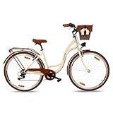 Goetze Mood 28 Zoll Damen Citybike, 18 Zoll Tiefeinsteiger Stahlrahmen,...