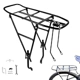 Gepäckträger hinten für Fahrräder | verbreiterte Rückseite für...