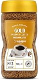 by Amazon Gold Instant Kaffee, Mittlere Röstung, 200g, 1er-Pack -...