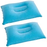 NJCXOLA 2 Stück Kissen aufblasbar,Aufblasbares kopfkissen,Aufblasbares...