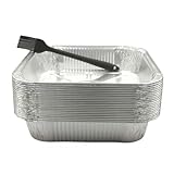 Aluminiumfolien-Pfannen, robuste Backbleche zum Braten und Kochen, 20,3 x...