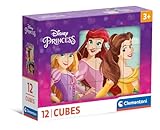 Clementoni Disney Princess 12 Würfel Puzzle Kinder -...