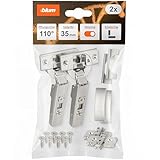 BLUM 2x CLIP top BLUMOTION Möbel Scharnier 110°, gerade mit Feder,...