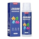 Lemeitu Puzzle Kleber Transparent mit Applikator Geeignet für Befestigen...