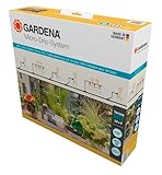 Gardena Micro-Drip-System Tropfbewässerung Set Terrasse (30 Pflanzen):...