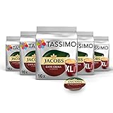 Tassimo Kapseln Jacobs Caffè Crema Classico XL, 80 Kaffeekapseln, 5er...