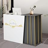 GAOXIAO Empfangstheke Empfangstresen mit Schubladen, Rezeptionstheke mit...