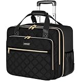 Ytonet Business Trolley Damen, Laptop Trolley 17,3 Zoll Laptop,...