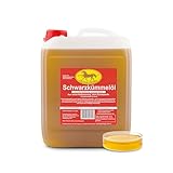 Horse-Direkt Premium 2,5 L Schwarzkümmelöl Kanister für Pferde und Hunde...