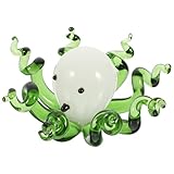 Alipis Glas Oktopus Figur Tischdekoration Farbig Handgefertigt Meerestier...