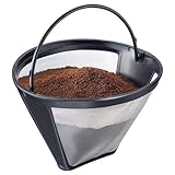 Westmark Dauer-Kaffeefilter, Für 8-12 Tassen Kaffee, Filtergröße 4, mit...