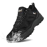 Veool Wanderschuhe Herren Leicht rutschfest Atmungsaktiv Trekkingschuhe...
