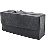 VAGCARS Auto Kofferraum Organizer, Faltbar Kofferraumtasche, Rutschfest...