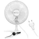 Pro Breeze Mini Ventilator mit Clip, 20 cm Durchmesser, 2...