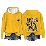 Damen-Kapuzenpullover mit Weihnachtsbaum-Aufdruck, Kapuzen-Sweatshirt für...