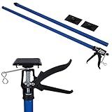 Wiltec Deckenstütze 115-290 cm bis 30 kg und bis 45°, Montagestütze aus...