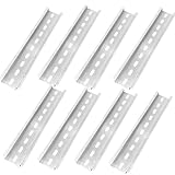 8 Stück Aluminium Hutschienen - Rostfreie Tragschienen für...