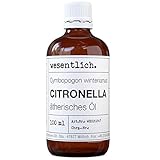 wesentlich. Citronella Öl - ätherisches Öl - 100% naturrein...