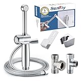 Bidet Handbrause mit Schlauch, SonTiy 7.9' Messing WC handbrause bidet mit...